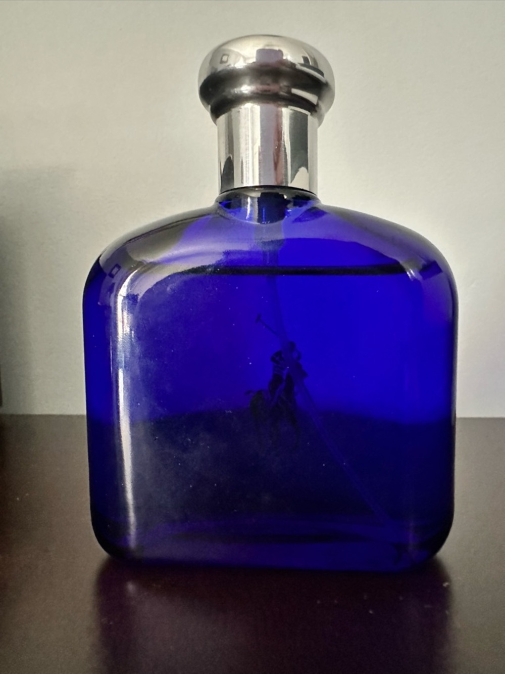 POLO Ralph Lauren Blue Eau de Toilette Natural Spray for Men 4.2 Fl oz 85% Full - Picture 4 of 5